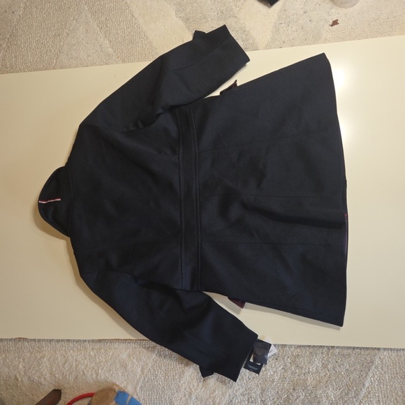 Tommy Hilfiger Women's Pea Coat Navy Blue Size 2X Button Front New With Tags - Picture 2 of 8